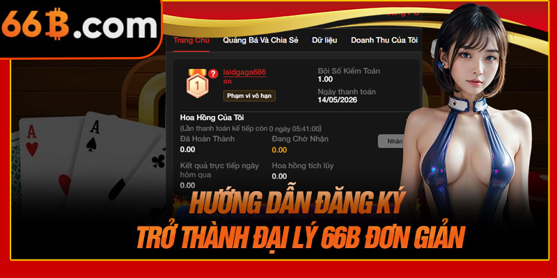 Hướng Dẫn Đăng Ký Trở Thành Đại Lý 66B Đơn Giản