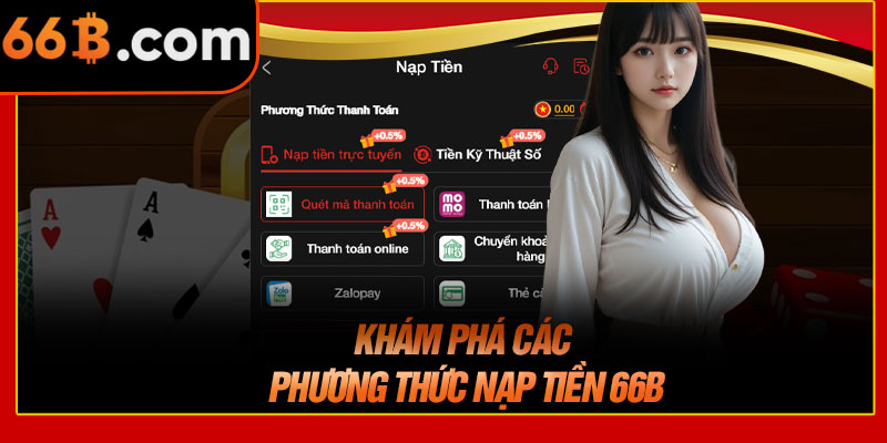 Khám Phá Các Phương Thức Nạp Tiền 66B