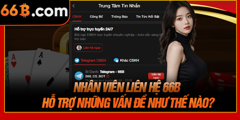 Nhân Viên Liên Hệ 66B Hỗ Trợ Những Vấn Đề Như Thế Nào?
